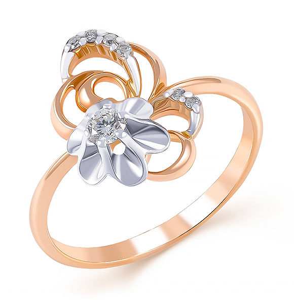 1-105-36 Кольцо (Au 585)