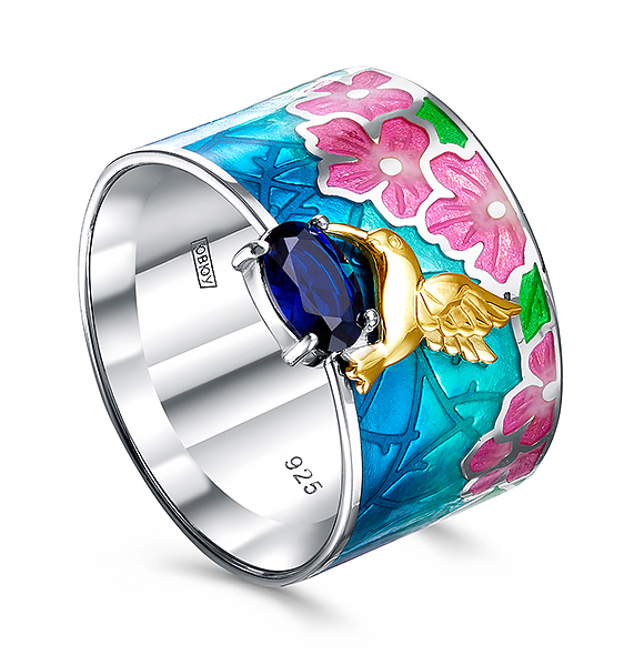 1-235-40801 Кольцо (925)