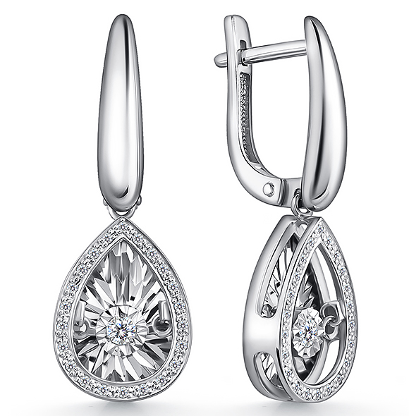 02-12-5497-31-00 Серьги (585)