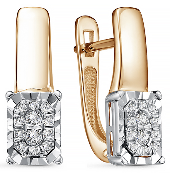 С2954-120 серьги (585)