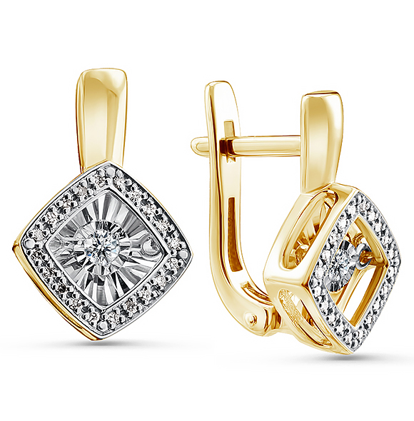 02-16-5499* Серьги (585)