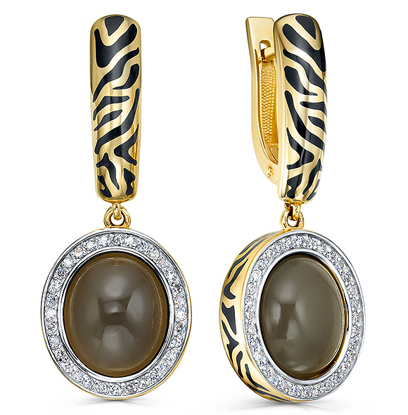 12-21658-8702 серьги (585)