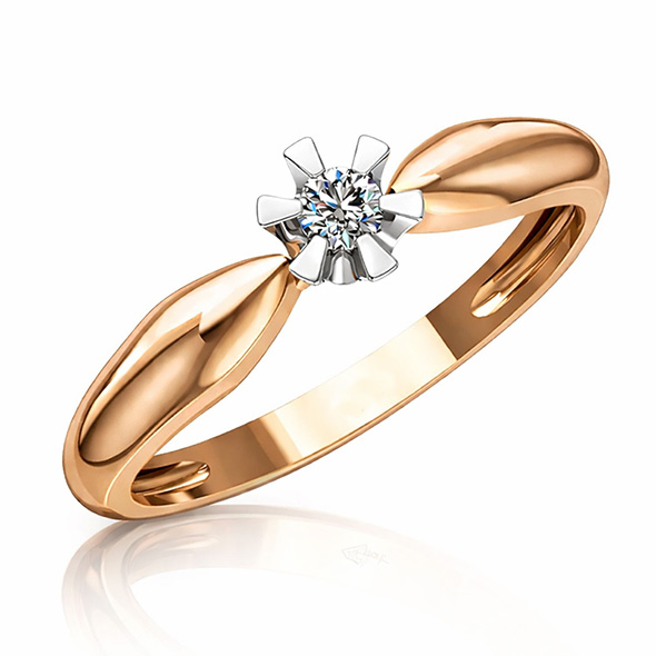 0101226 Кольцо (Au 585)