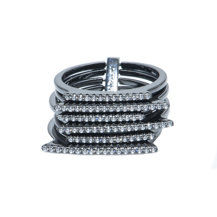SR-B02093B1 Кольцо (925)