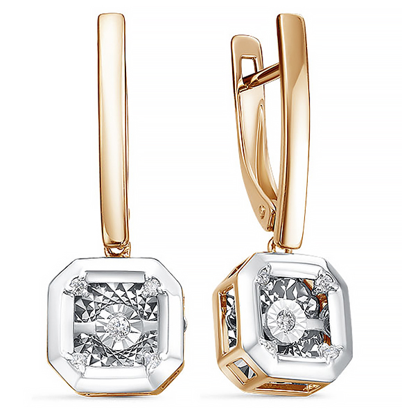 С3129-120 серьги (585)