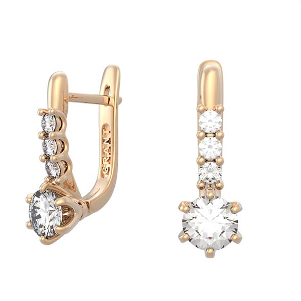 0601938 Серьги (Au 585)