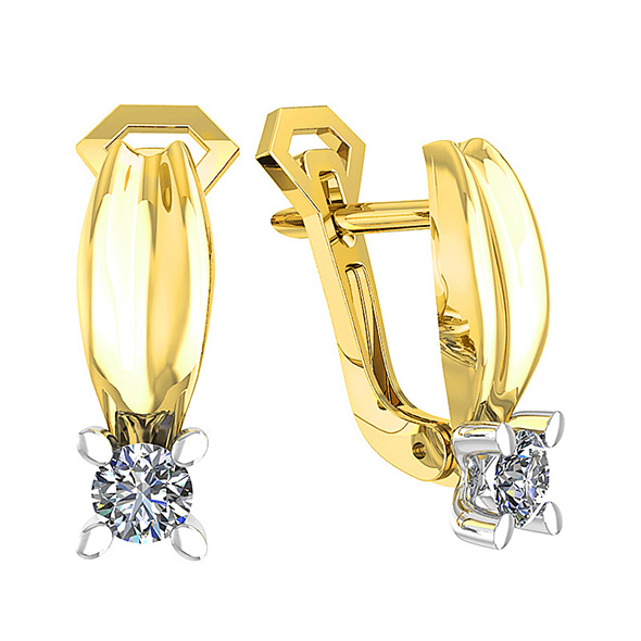 9600725 Серьги (Au 585)