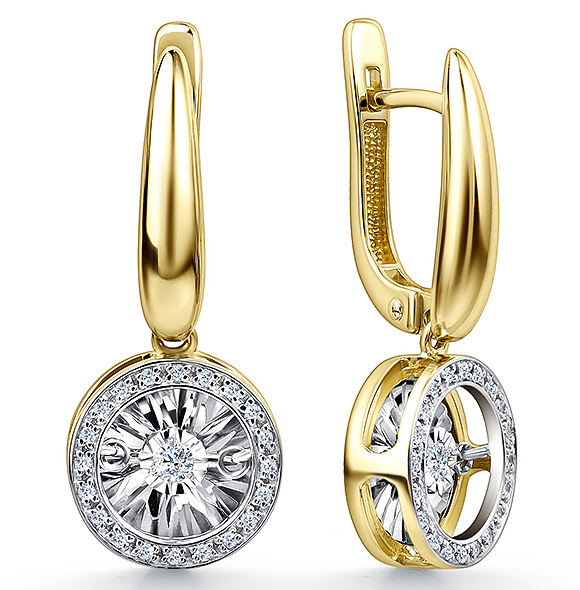 02-13-5478-31-00 Серьги (585)