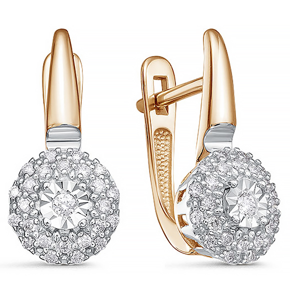 С1633-0120 серьги (585)