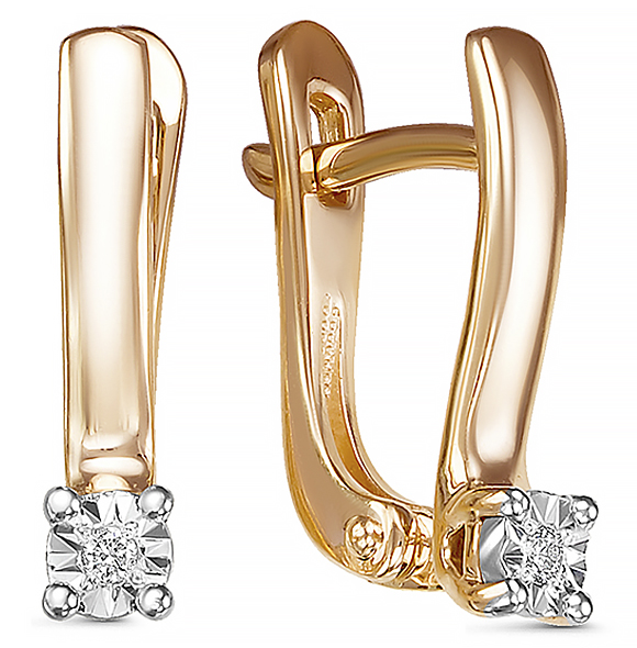 С0632-120 серьги (585)