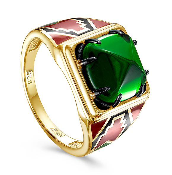 11-892-60491 Кольцо (925)