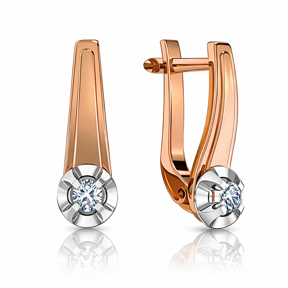 0601489 Серьги (Au 585)