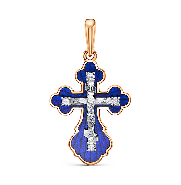 3-0109-1007 Крест (Au 585)