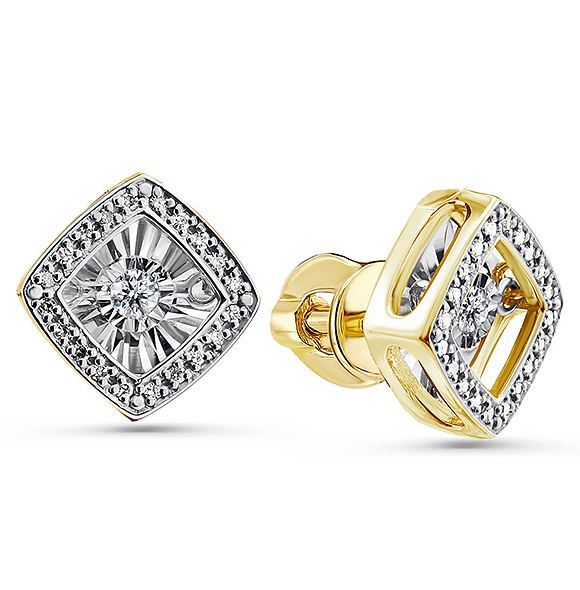 12-16-5499* Серьги (585)