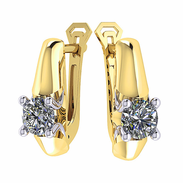 9600744 Серьги (Au 585)