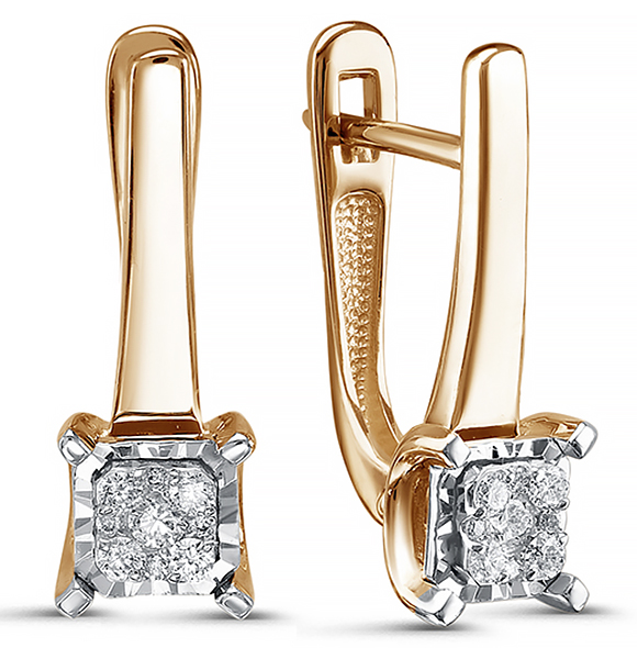 С2952-120 серьги (585)