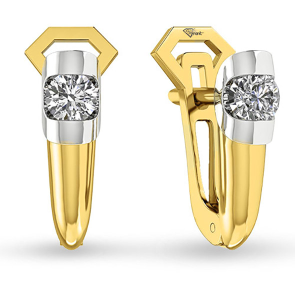 9600708 Серьги (Au 585)