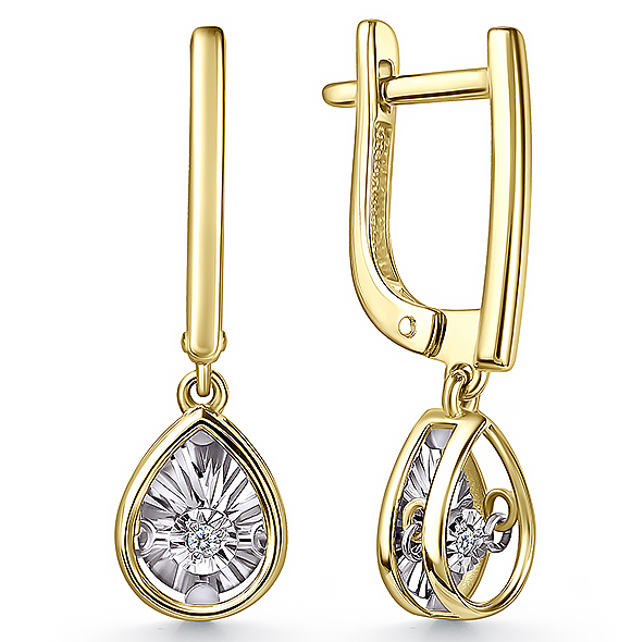 02-13-51202-11-00-1 Серьги (585)